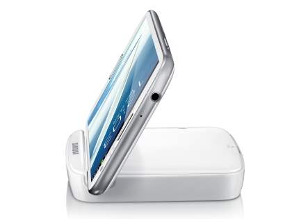 Genuine Samsung Galaxy Note II N7100 Stand and Spare Battery Charger ONLY