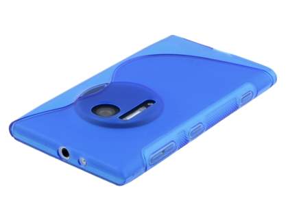 Wave Case for Nokia Lumia 1020 - Frosted Blue/Blue