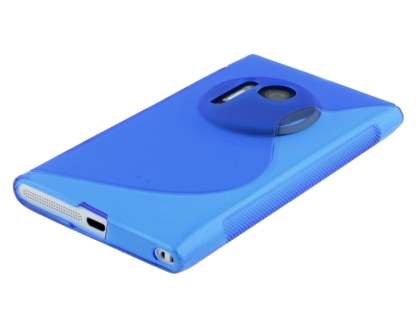 Wave Case for Nokia Lumia 1020 - Frosted Blue/Blue