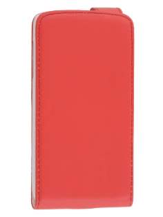 Synthetic Leather Flip Case for Samsung Galaxy S4 Active I9295 - Red