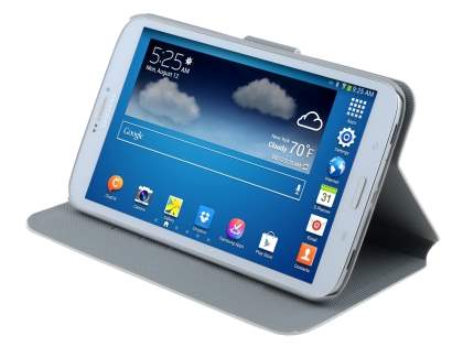 Book-Style Case with Tilt Stand for Samsung Galaxy Tab 3 8.0 - Pearl White