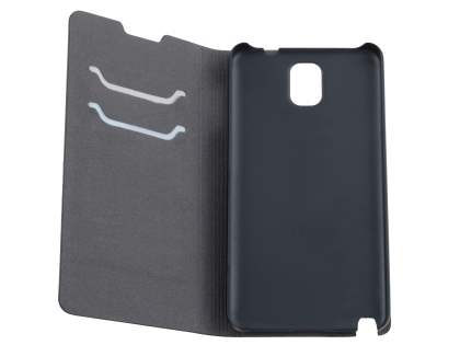 TS-CASE crocodile pattern Genuine leather Wallet Case for Samsung Galaxy Note 3 - Pearl White