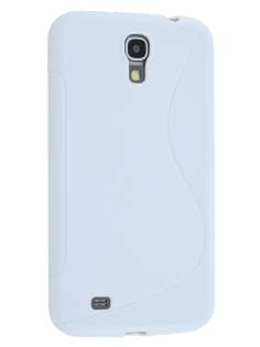 Wave Case for Samsung Galaxy Mega 6.3 I9200 - Pearl White Soft Cover