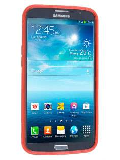 Wave Case for Samsung Galaxy Mega 6.3 I9200 - Frosted Red/Red