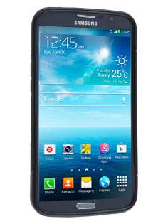 Wave Case for Samsung Galaxy Mega 6.3 I9200 - Frosted Black/Black
