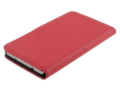 Synthetic Leather Wallet Case with Stand for Samsung Galaxy Note 3 - Red