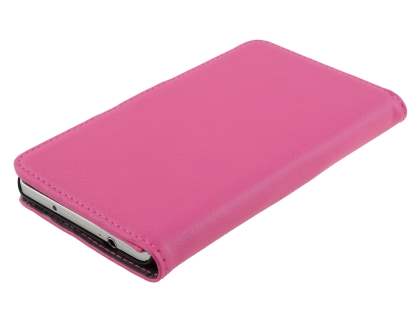 Synthetic Leather Wallet Case with Stand for Samsung Galaxy Note 3 - Pink