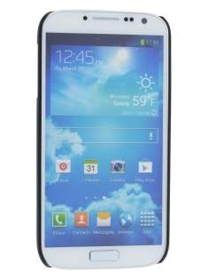 Brushed Aluminium Case for Samsung Galaxy S4 I9500 - Silver/Black