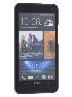 Brushed Aluminium Case for HTC One M7 - Red/Black