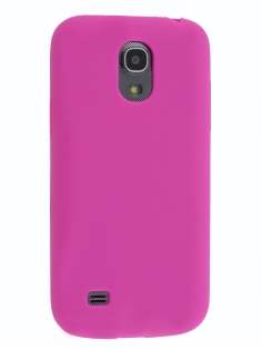 Silicone Case for Samsung I9195T Galaxy S4 mini - Pink Soft Cover