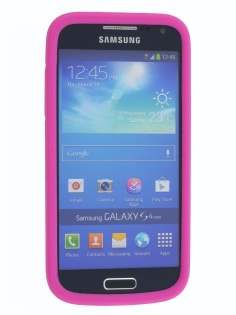 Silicone Case for Samsung I9195T Galaxy S4 mini - Pink