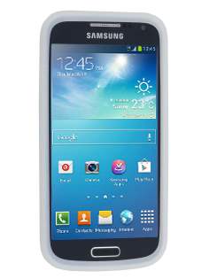 Silicone Case for Samsung I9195T Galaxy S4 mini - Frosted Clear