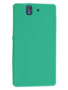 Silicone Case for Sony Xperia Z - Green Soft Cover