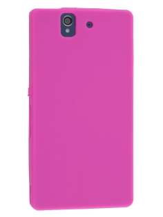 Silicone Case for Sony Xperia Z - Pink Soft Cover
