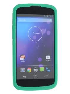 Silicone Case for LG Nexus 4 E960 - Green