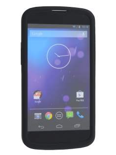 Silicone Case for LG Nexus 4 E960 - Classic Black