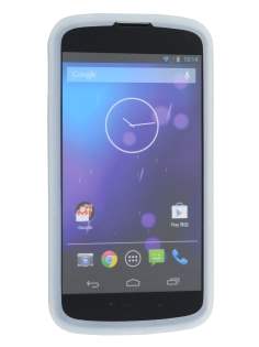 Silicone Case for LG Nexus 4 E960 - Frosted Clear
