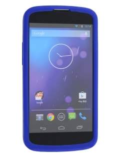 Silicone Case for LG Nexus 4 E960 - Blue