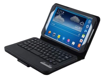 Samsung Galaxy Tab 3 7.0 Synthetic Leather Bluetooth Keyboard Case - Black Samsung Galaxy Tab 3 7.0 Synthetic Leather Bluetooth Keyboard Case - Black