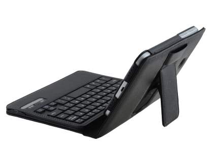 Samsung Galaxy Tab 3 7.0 Synthetic Leather Bluetooth Keyboard Case - Black