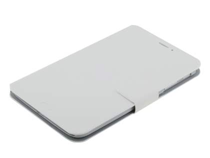 Book-Style Case with Tilt Stand for Samsung Galaxy Tab 3 8.0 - Pearl White