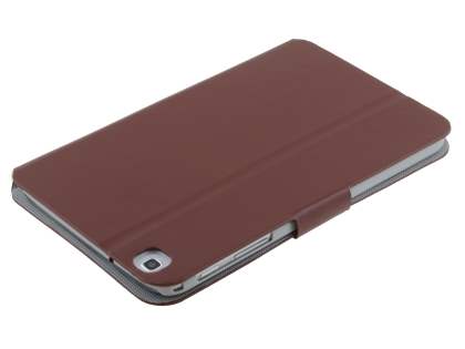 Book-Style Case with Tilt Stand for Samsung Galaxy Tab 3 8.0 - Brown