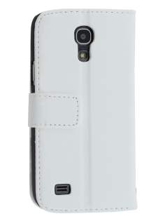 Synthetic Leather Wallet Case with Stand for Samsung Galaxy S4 mini - Pearl White Synthetic Leather Wallet Case with Stand for Samsung Galaxy S4 mini - Pearl White
