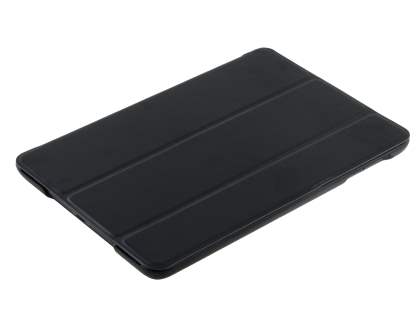 Premium Slim Synthetic Leather Flip Case with Stand for iPad mini - Classic Black