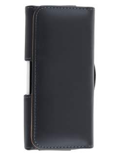 Smooth Synthetic Leather Belt Pouch for HTC One Mini M4 - Classic Black Smooth Synthetic Leather Belt Pouch for HTC One Mini M4 - Classic Black
