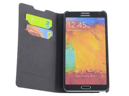 TS-CASE crocodile pattern Genuine leather Wallet Case for Samsung Galaxy Note 3 - Pink