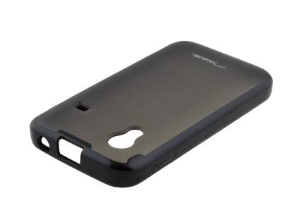 TS-CASE Dual-Design Case for Samsung Galaxy Ace S5830 - Black/Grey