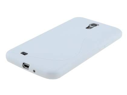Wave Case for Samsung Galaxy Mega 6.3 I9200 - Pearl White