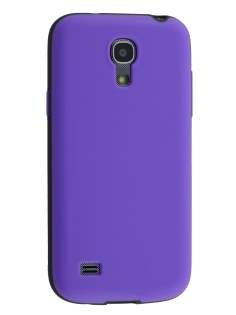 Samsung Galaxy S4 mini I9195 Colour TPU Case - Purple/Black