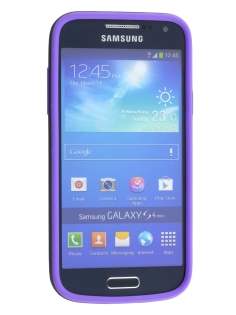Samsung Galaxy S4 mini I9195 Colour TPU Case - Purple/Black