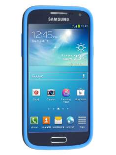 Samsung Galaxy S4 mini I9195 Colour TPU Case - Blue/Black