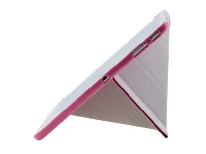 Premium Slim Synthetic Leather Flip Case with Stand for Samsung Galaxy Tab 3 10.1 - Pink