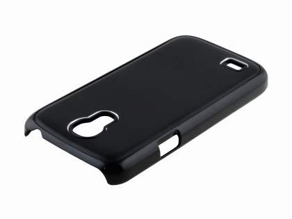 Brushed Aluminium Case for Samsung Galaxy S4 mini - Classic Black