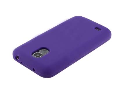 Silicone Case for Samsung I9195T Galaxy S4 mini - Purple