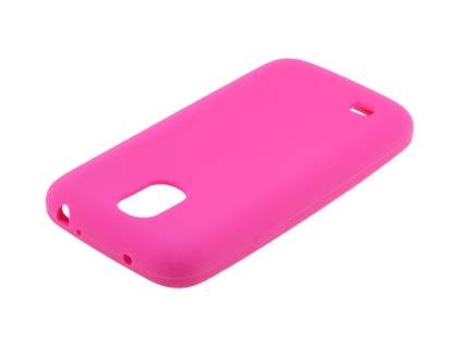 Silicone Case for Samsung I9195T Galaxy S4 mini - Pink