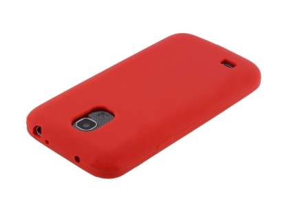 Silicone Case for Samsung I9195T Galaxy S4 mini - Red