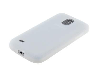 Silicone Case for Samsung I9195T Galaxy S4 mini - Frosted Clear