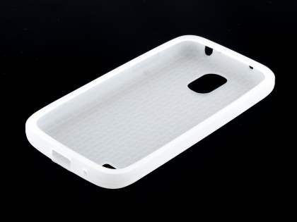 Silicone Case for Samsung I9195T Galaxy S4 mini - Frosted Clear