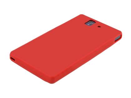 Silicone Case for Sony Xperia Z - Red