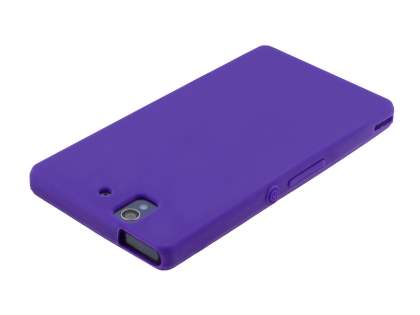 Silicone Case for Sony Xperia Z - Purple
