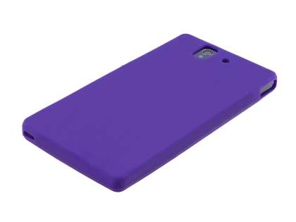 Silicone Case for Sony Xperia Z - Purple