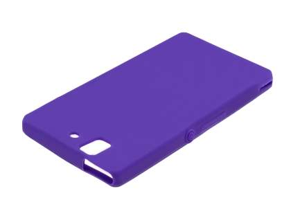 Silicone Case for Sony Xperia Z - Purple