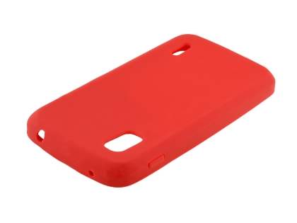 Silicone Case for LG Nexus 4 E960 - Red