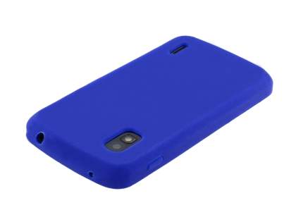 Silicone Case for LG Nexus 4 E960 - Blue