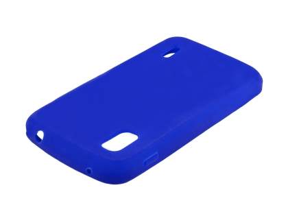 Silicone Case for LG Nexus 4 E960 - Blue