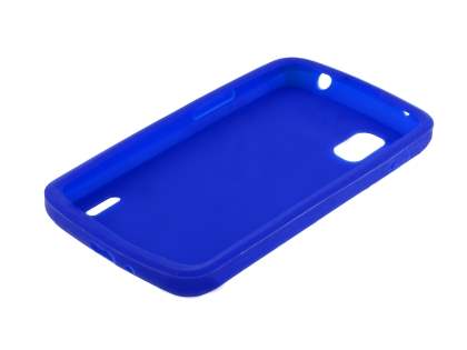 Silicone Case for LG Nexus 4 E960 - Blue